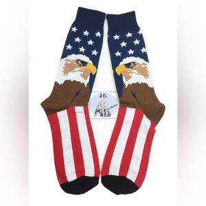Eagle USA Crew Socks - Unisex